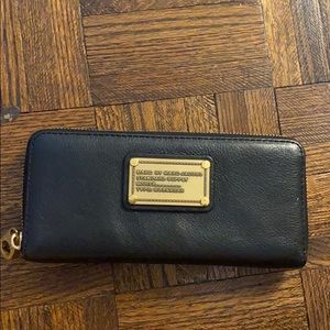 Marc by Marc Jacobs black leather wallet
